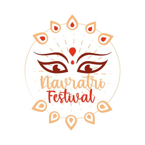 goddess durga happy navratri indian flat style icon 2609415 Vector Art at Vecteezy