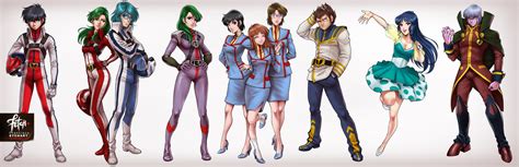 Robotech_characters set2 by FranciscoETCHART on DeviantArt