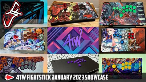 4TW Fightstick Showcase Jan 2023 - YouTube