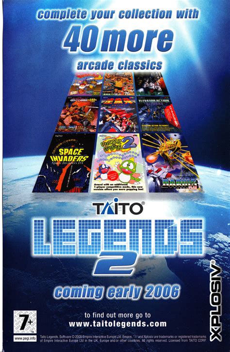 Taito Legends Images - LaunchBox Games Database