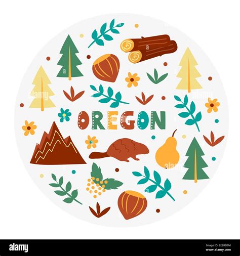 Oregon Map Usa High Resolution Stock Photography and Images - Alamy