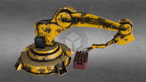 Industrial robot arm - Download Free 3D model by olofunot [b4b5931] - Sketchfab