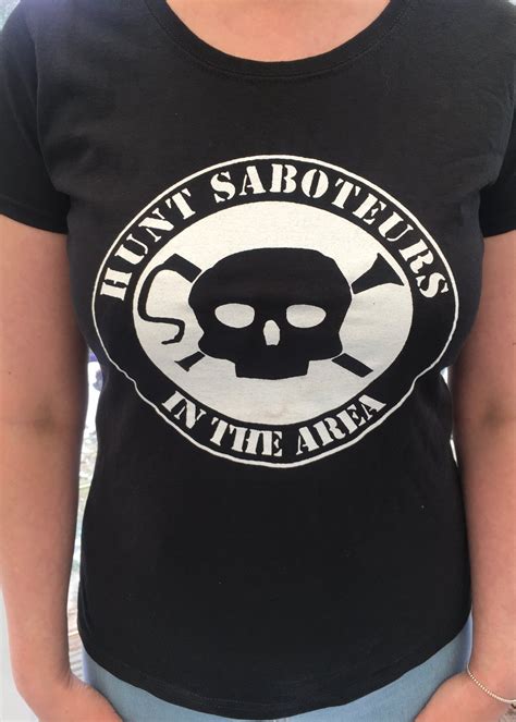 Hunt Saboteurs in the area T-shirt | Suffolk and Essex Hunt Sabs