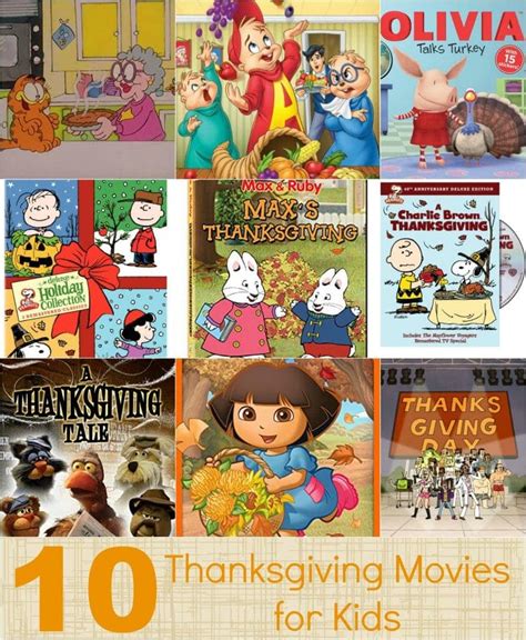 10 Thanksgiving Movies for Kids- A Mom's Impression | Recipes, Crafts ...