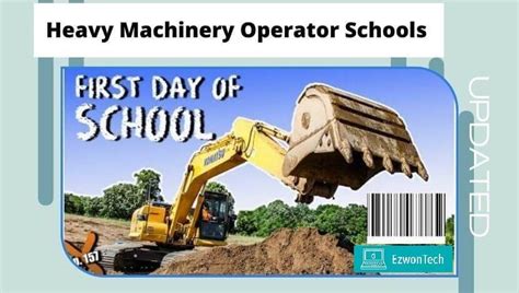 Top Best Heavy Machinery Operator Schools For 2023