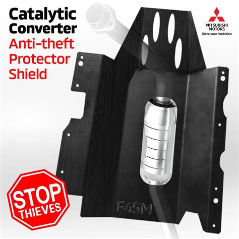 Protect Your Mitsubishi with Catalytic Converter Anti-Theft Shield