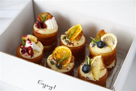 The Classics Mini Cake Selection Box | LUMINARYBAKERY.COM – Luminary Bakery