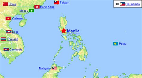 Temperature and precipitation in Manila