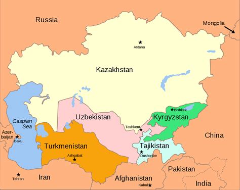 Asia Central | La guía de Geografía