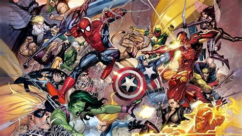 Marvel Comic Characters Wallpapers - Top Free Marvel Comic Characters ...