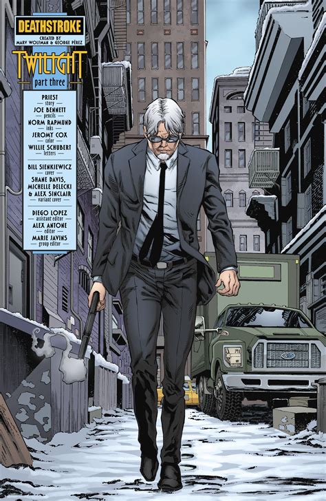 [Comic Excerpt] Slade Wilson > John Wick (Deathstroke #14) : r/DCcomics