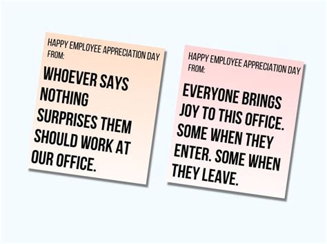 Funny Employee Appreciation Day, Printable Employee Appreciation Cards, Co-worker Thank You ...