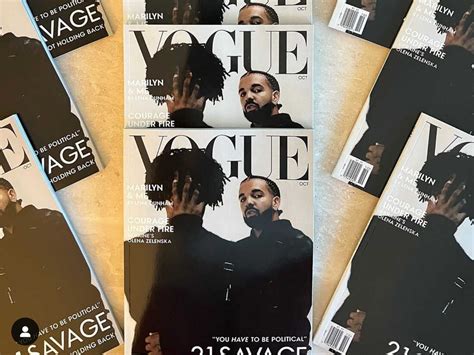 'Vogue' sues rappers Drake and 21 Savage over fake magazine cover promoting new album