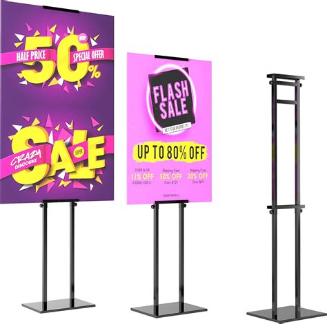 Poster Stand for Display,Adjustable Pedestal Sign | Ubuy India