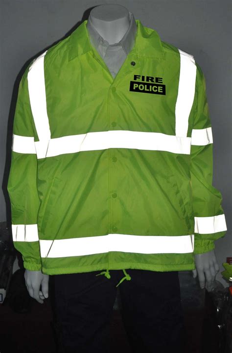 FIRE POLICE Hi-Viz Windbreaker Jacket