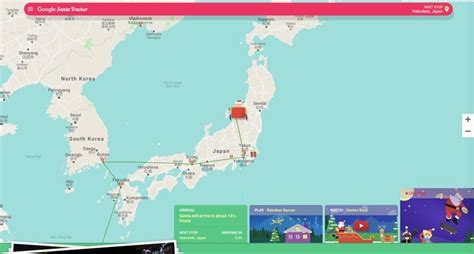 Track Santa's Journey From the North Pole With Google's Web-Based Santa Tracker - MacRumors