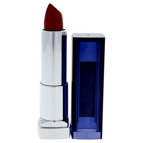 Maybelline New York Color Sensational Red Lipstick Matte Lipstick, Dynamite Red, 0.15 Ounce, 1 ...