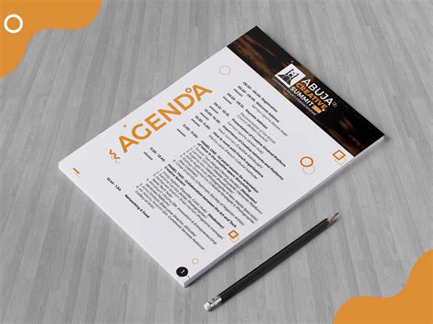 Agenda Mockup by Emmanuel on Dribbble