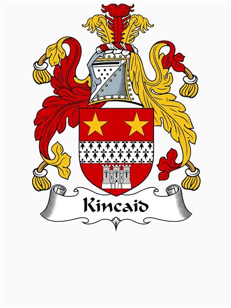 "Kincaid Coat of Arms / Kincaid Family Crest" T-shirt by ScotlandForever | Redbubble