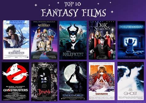 Top 10 Fantasy Movies by Eddsworldfangirl97 on DeviantArt