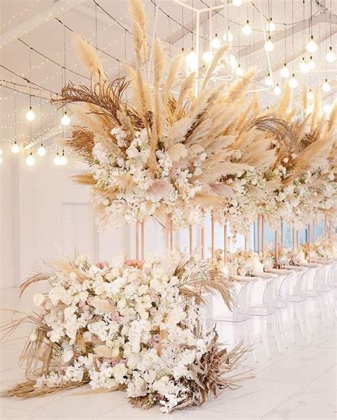 Wedding Trends | As principais tendências para casamentos em 2020 | Wedding decorations, Grass ...