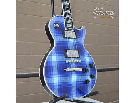 John Fogerty Custom Blues Plaid Les Paul | Equipboard®