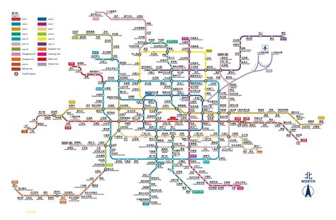 راهنمای نقشه متروی پکن به فارسی ☀️ این تودی