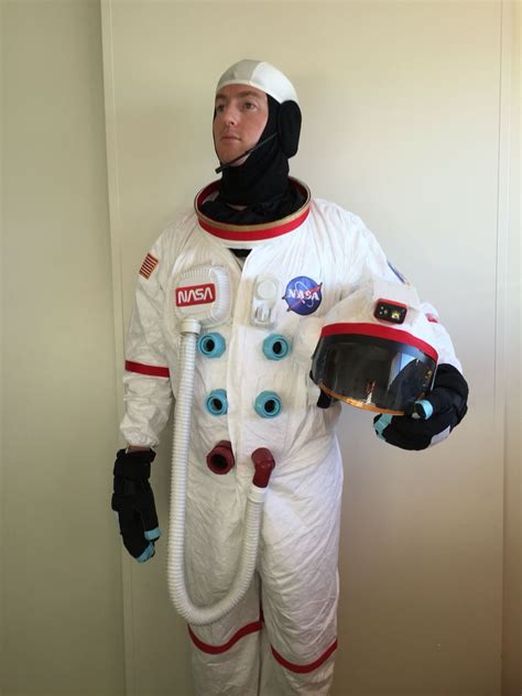 DIY Home Depot Astronaut... Super easy with a painter's suit and white duct tape | Astronaut ...