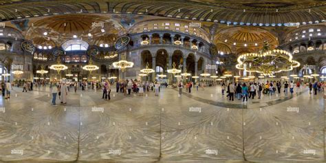 360° view of Ayasofya Mosque ( Hagia Sophia - Alamy