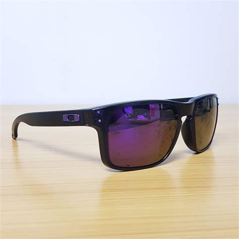 Oakley Holbrook Matte Black / Julian Wilson Violet... - Depop