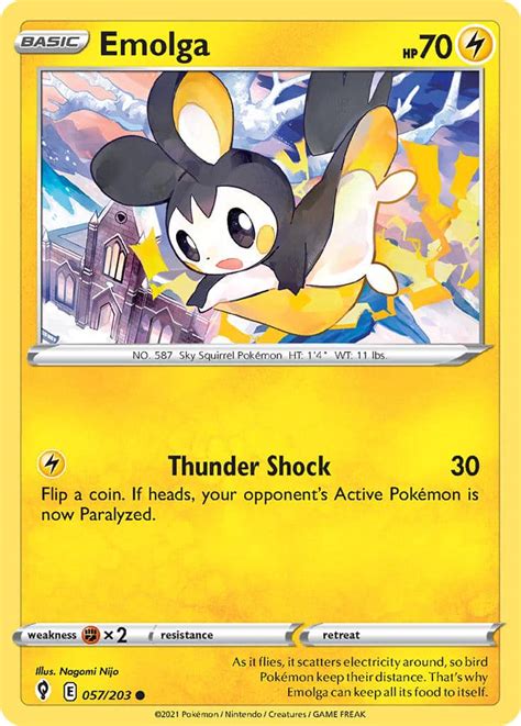 Emolga 057/203 | Evolving Skies