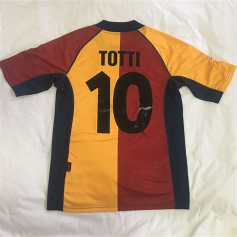 2021 2001 2002 RETRO Roma Soccer Jersey 01 02 Home TOTTI BATISTUTA ...