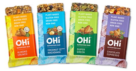 OHi Superfood Bars | Progressive Grocer