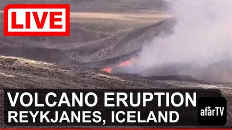 🌎 LIVE: Iceland Volcano Eruption in Reykjanes (Cam A) in 2022 | Volcano ...