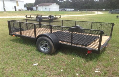 6 x 12 5200 lb Single Axle Utility Trailer - Job Site Trailer | Triple A TrailersTriple A Trailers