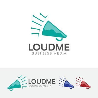 Loud Logo Vector Art, Icons, and Graphics for Free Download