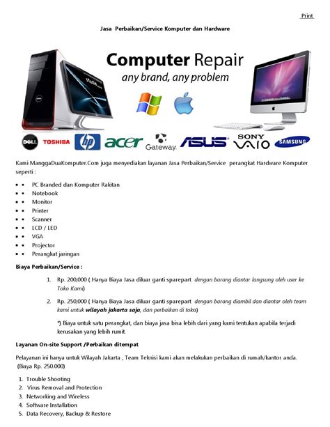 Jasa repair perbaikan komputer by manggaduakomputer - Issuu