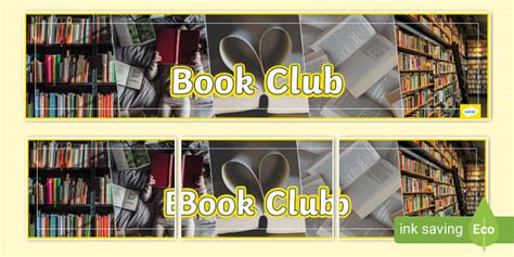 Book Club Photo Display Banner (teacher made) - Twinkl