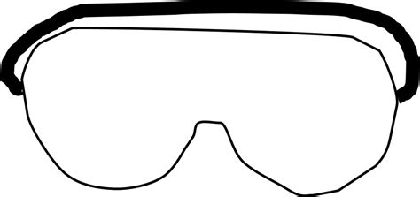 Safety Goggles Clipart - Safety Goggle Clip Art (875x412), Png Download