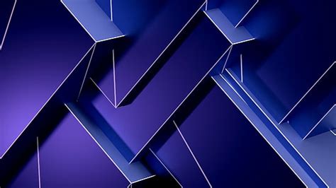 HD wallpaper: blue, purple, violet, modern art, abstract art ...