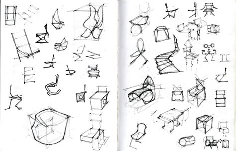 Chair Concept Sketches by Robert A. Patrick at Coroflot.com