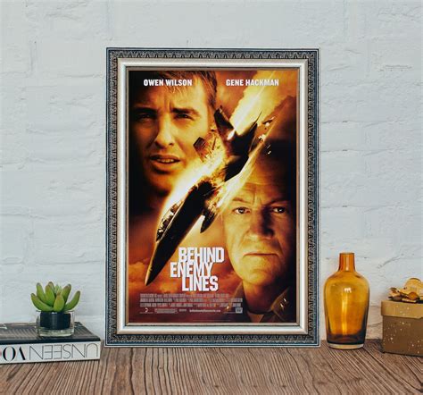 Behind Enemy Lines Movie Poster, Behind Enemy Lines Classic Vintage ...