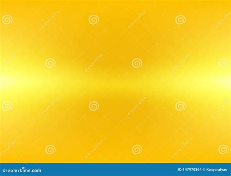 Abstract Bright Yellow Gold Gradient Background, Vector Illustration. Stock Vector ...