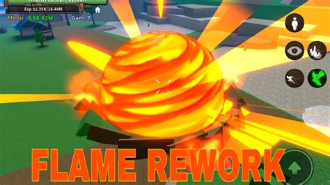 FLAME REWORK SHOWCASE [King Legacy Update 4.61] - YouTube