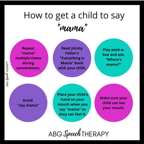 6 Ways to Get your Baby to say "Mama" — ABG Speech Therapy