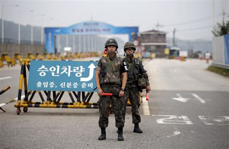 North Korea soldier makes rare walk over DMZ and defects to South