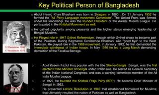 The political history of bangladesh and development trend | PPT