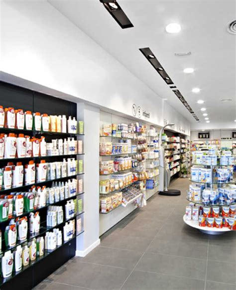 Custom Creative Modern Retail Modern Pharmacy Medical Shop Design - VM ...