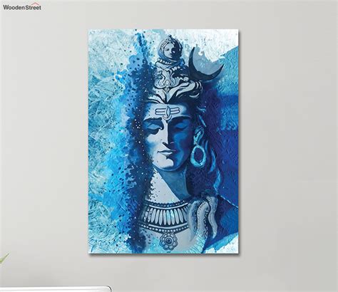 Modern Art Paintings Of Lord Shiva