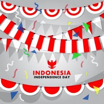 Indonesia Merdeka Flag Vector Template Design Illustration, Flag Icons ...